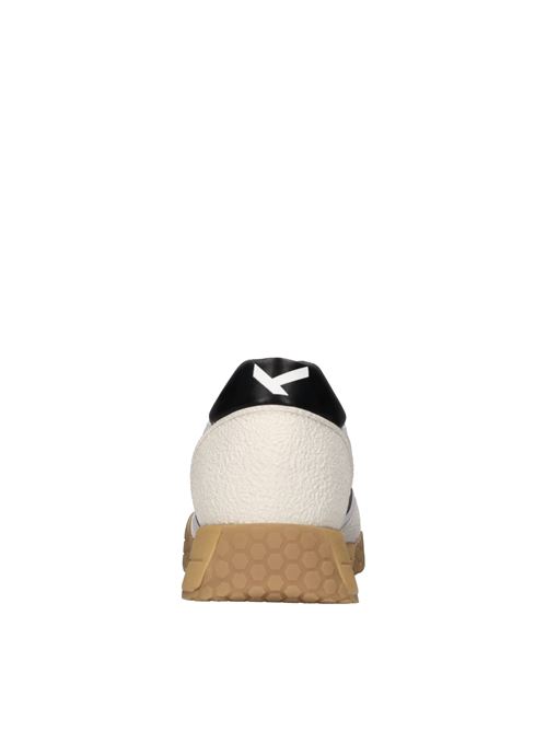 Sneakers in camoscio ecopelle e tessuto KEH NOO | S00KW9752BIANCO-NERO